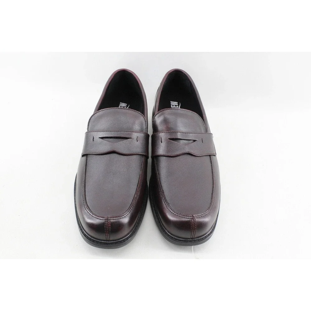 Drew Essex Men's 12 6E Classic Penny‎ Loafer Burgundy Leather Therapeutic shoes